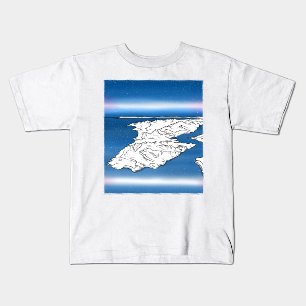 Gallipoli Peninsula Kids T-Shirt by mailboxdisco